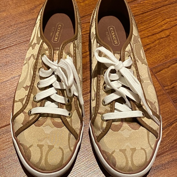 Coach Canvas Sneakers - Picture 3 of 4